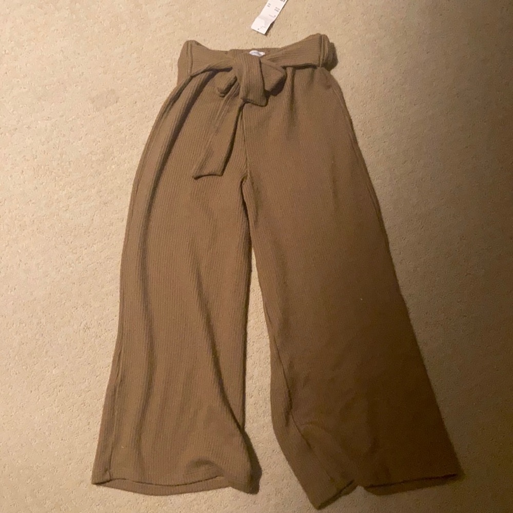 Urban Outfitters Tan Flare Pants